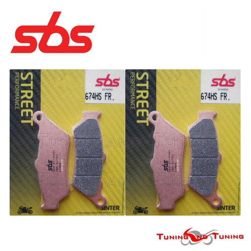 Pastiglie freno anteriori sbs - freno,